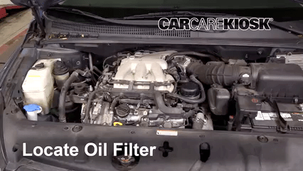 Oil & Filter Change Kia Sedona (2006-2014) - 2010 Kia Sedona LX 3.8L V6